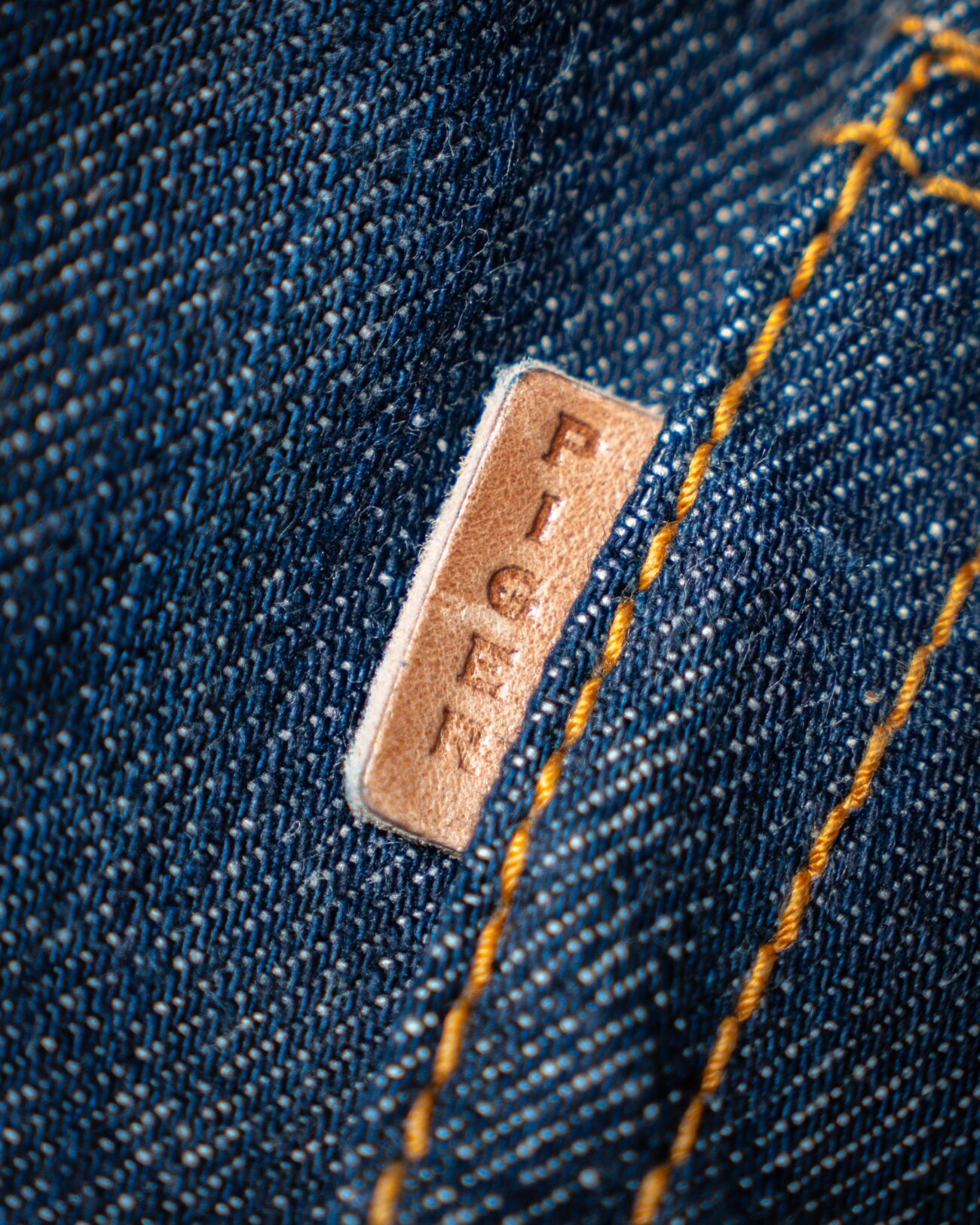 Natural Indigo Hand Dyed in 1986