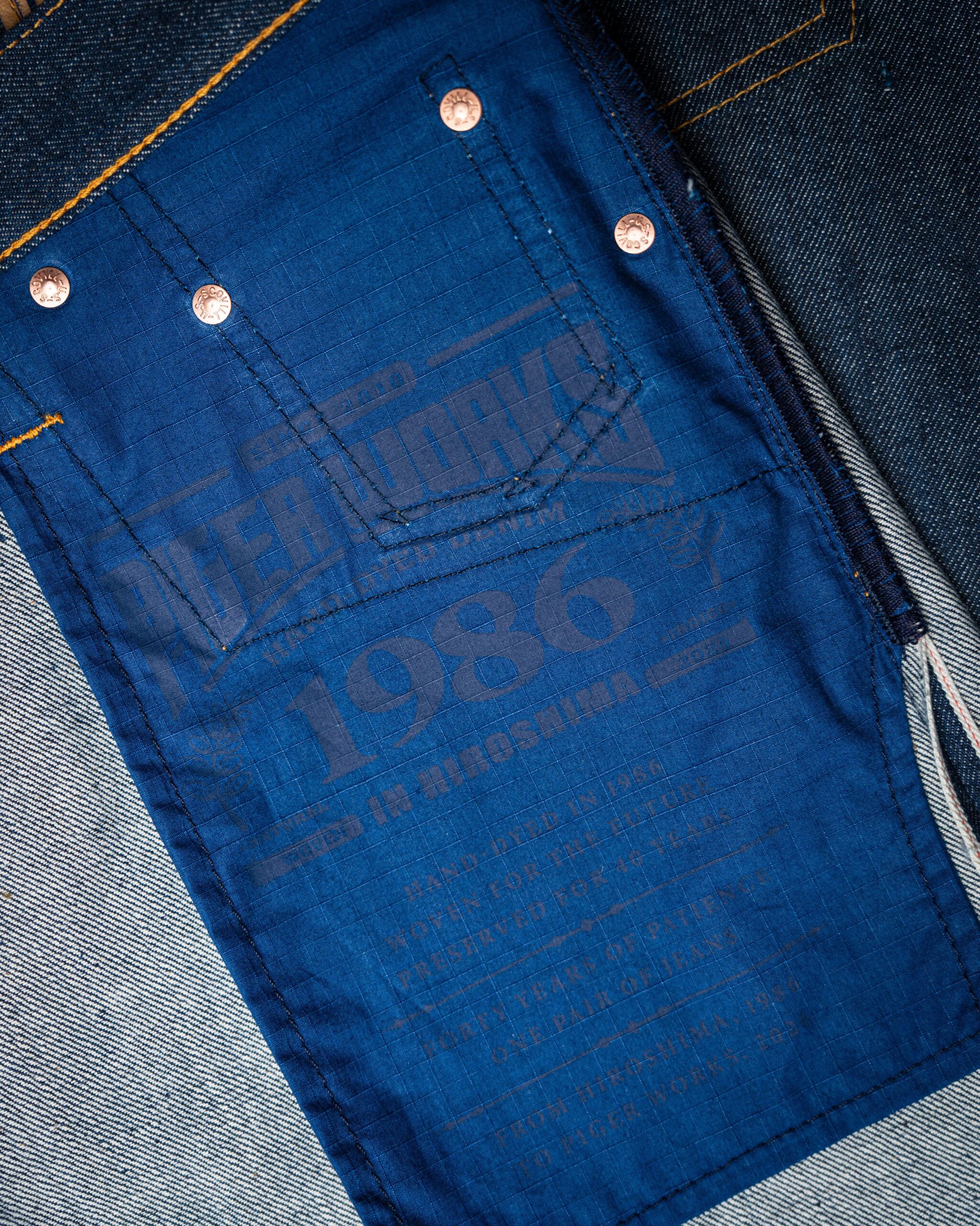 Natural Indigo Hand Dyed in 1986 - Image 14
