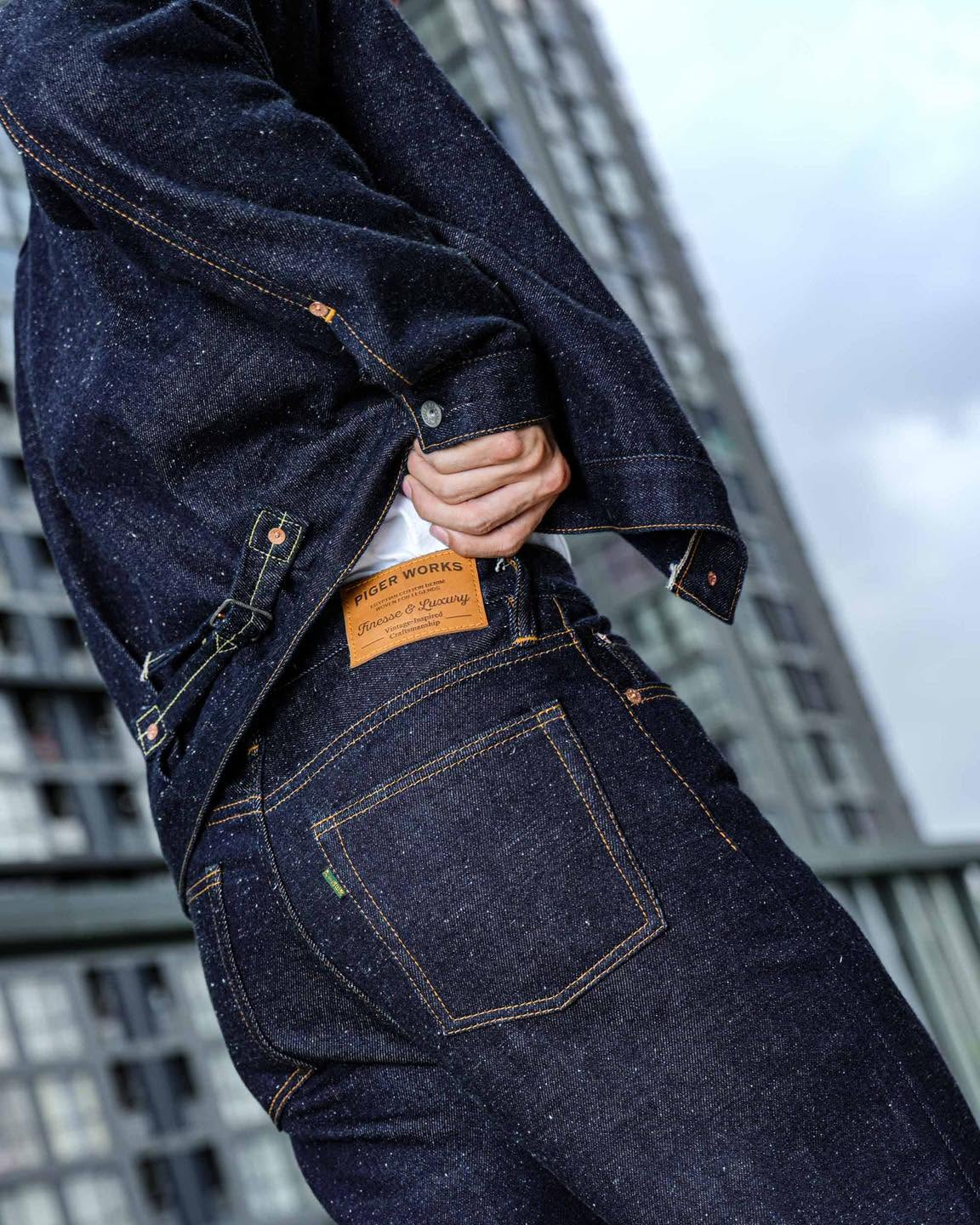 Luxury Vintage Jeans - 155GZN - Image 5