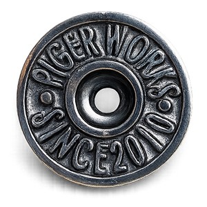 Silver top button